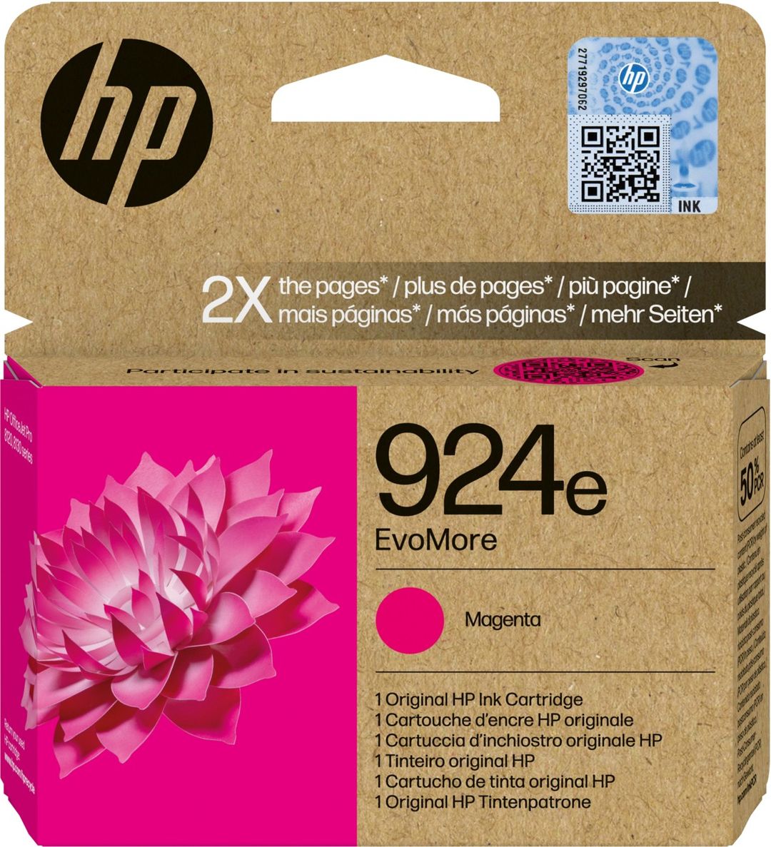 HP 924E EVOMORE MAGENTA - Image 1