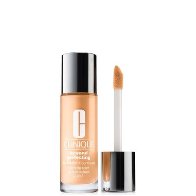 Clinique Beyond Perfecting Foundation and Concealer 30ml (Various Shades) - Honey