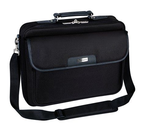 Targus CN01 laptop case 40.6 cm (16") Messenger case Black - Image 1