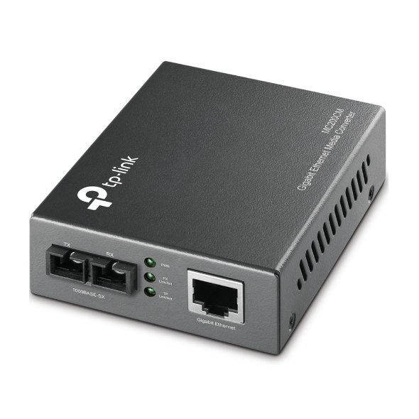 TP-Link MC200CM network media converter 1000 Mbit/s 850 nm Multi-mode Black - Image 1