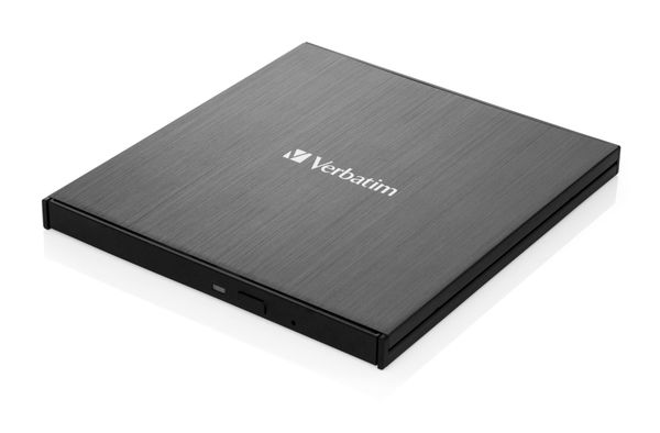 VERBATIM Slimline 43886 External CD/DVD Writer - Black