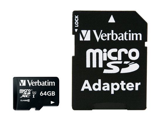 Verbatim Premium 64 GB MicroSDXC Class 10 - Image 1