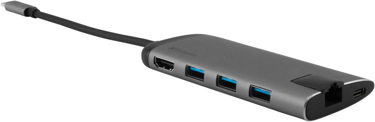 VERBATIM 49142 8-port USB Type-C Hub - Image 1