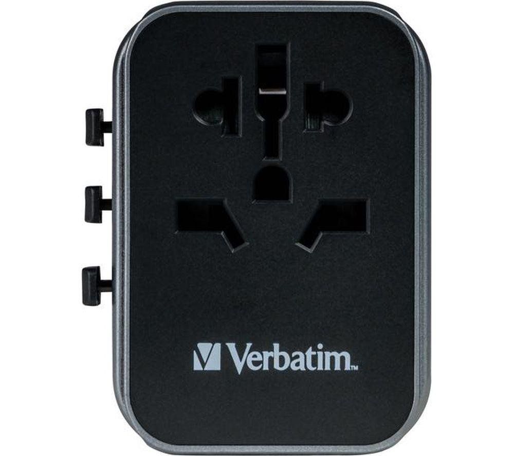 VERBATIM UTA-03 Universal USB Travel Plug Adapter - Image 1