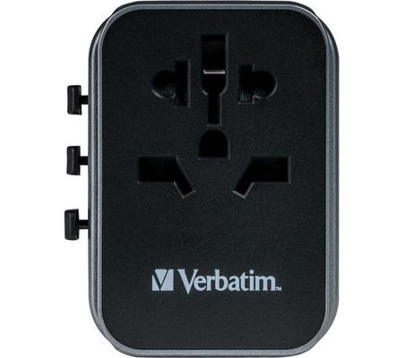 VERBATIM UTA-03 Universal USB Travel Plug Adapter