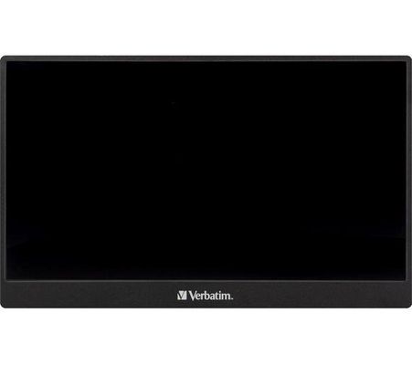 VERBATIM PM-14 Full HD 14" IPS LCD Portable Monitor - Black, Black
