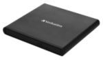 VERBATIM Slimline 98938 External CD/DVD Writer - Black - Image 1