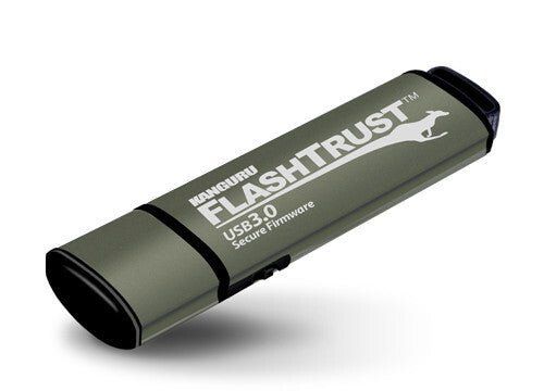 iStorage Kanguru FlashTrust USB 3.0 128 GB |Secure Flash Drive| Secure Firmware | Physical Write Protect Switch |Protects Against BadUSB | Compliance with NIST requirements for implementation - Thumbnail 2