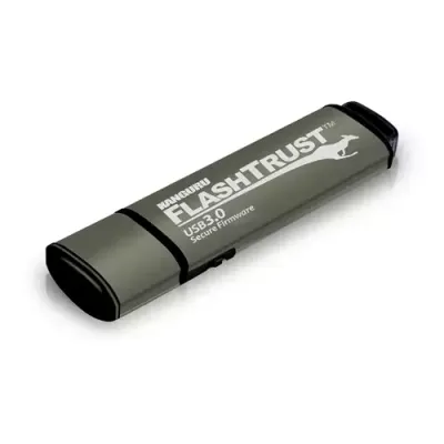 iStorage Kanguru FlashTrust USB 3.0 128 GB |Secure Flash Drive| Secure Firmware | Physical Write Protect Switch |Protects Against BadUSB | Compliance with NIST requirements for implementation