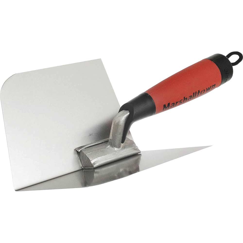 Marshalltown M23RD Curved Inside Corner Trowel 5" 3" 1/2" - Image 1