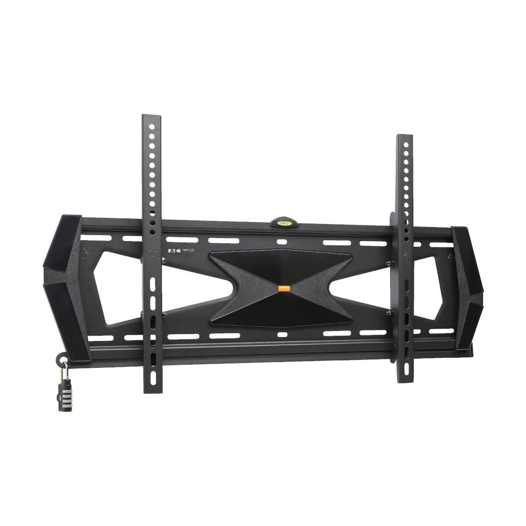 Tripp Lite DWTSC3780MUL Heavy-Duty Tilt Security Wall Mount for 37" to 80" TVs and Monitors, Flat or Curved Screens, UL Certified - Image 1