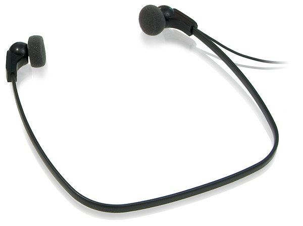 Philips LFH0334 Headphones Wired Under-chin Music Black - Image 1
