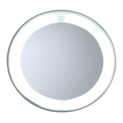 Tweezerman Women's Led 15x Mini Mirror in Silver
