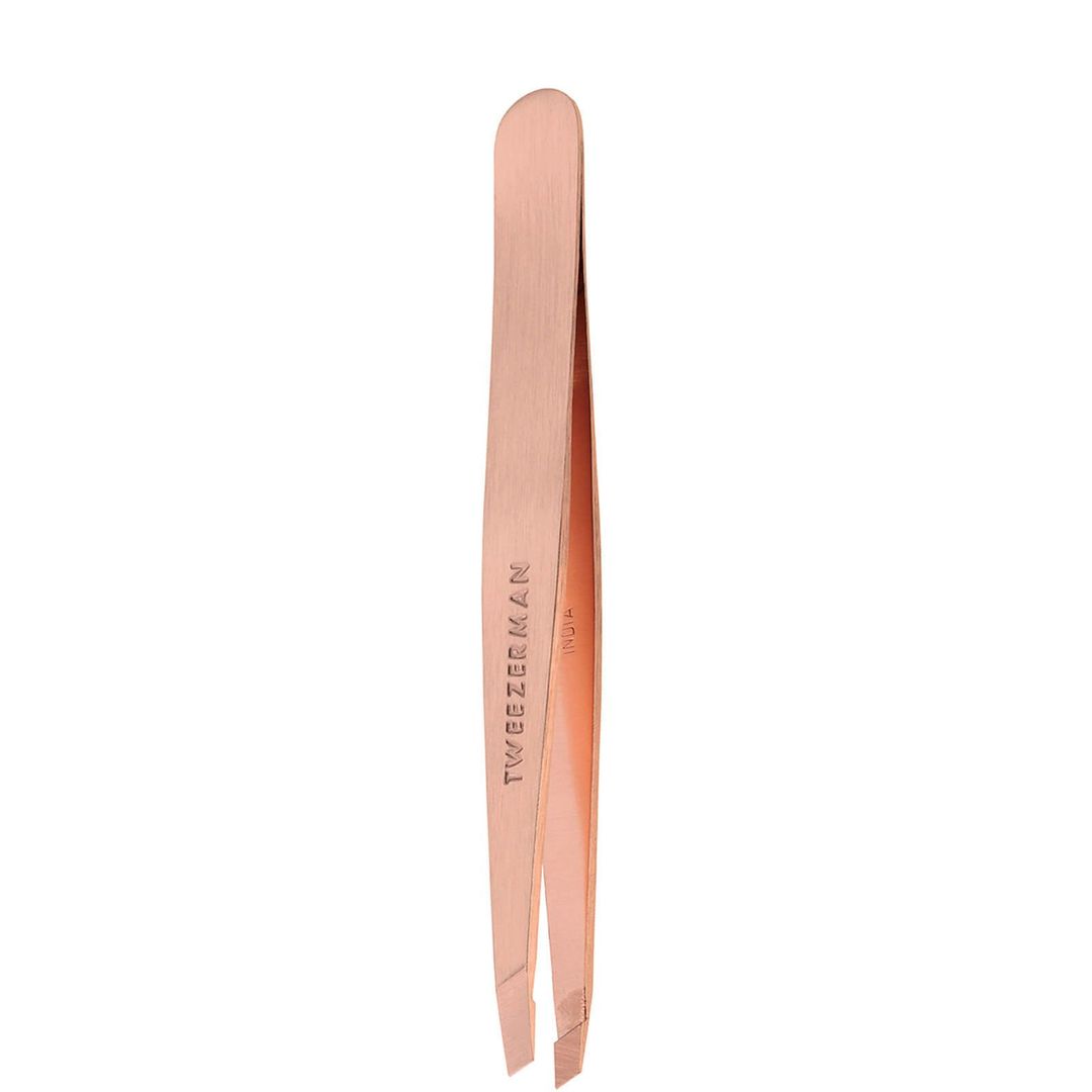 Tweezerman Slant Tweezer-Rose Gold - Image 1