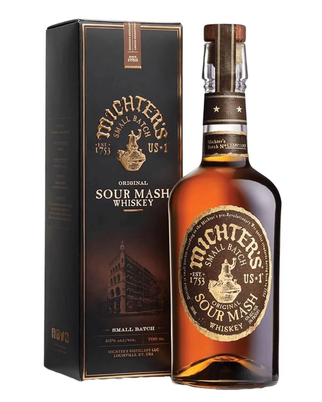 Michter's US*1 Original Sour Mash Whiskey - Image 1