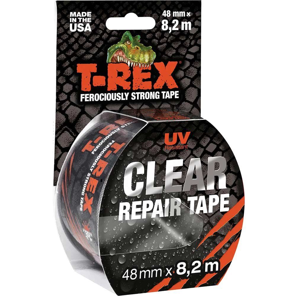 T-REX Crystal Clear UV Resistant Repair Tape Clear 48mm 8.2m - Image 1