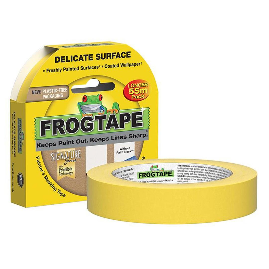 Shurtape 105947 Frogtape® Delicate Surface Masking Tape 24Mm X 55M - Image 1