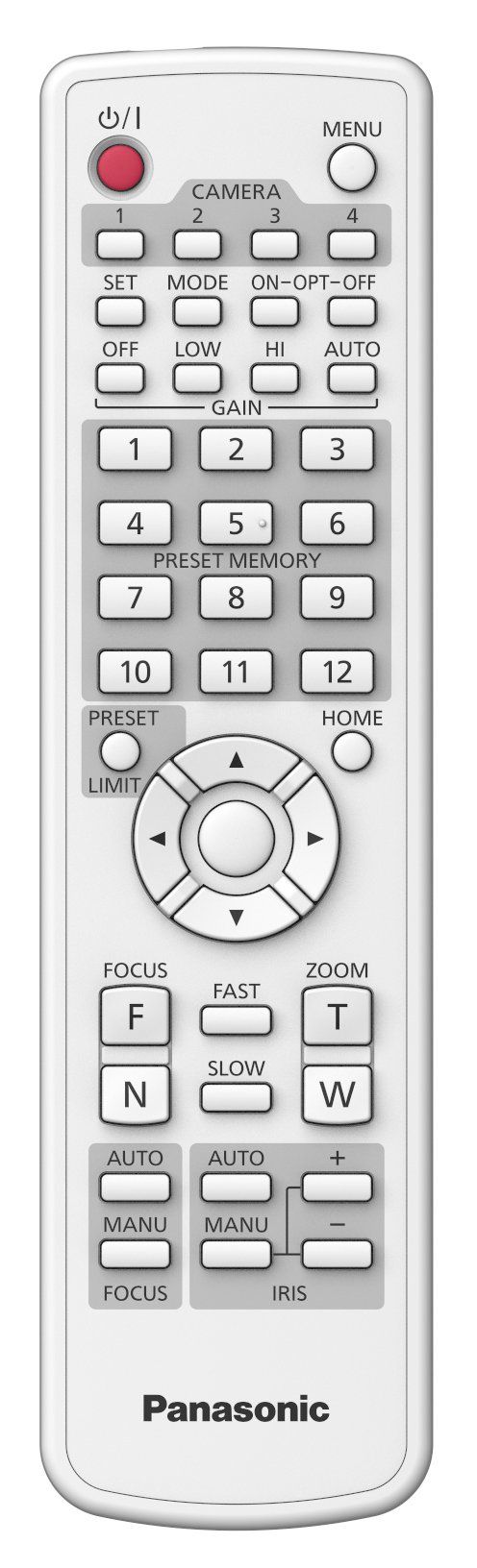 Panasonic AW-RM50AG camera remote control IR Wireless - Image 1