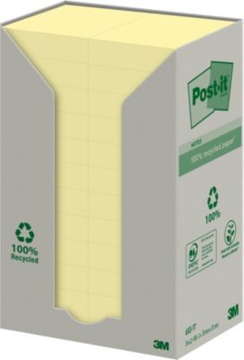 3M 653-1T self-adhesive label Yellow 100 pc(s) - Thumbnail 2