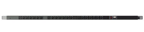 Vertiv PowerGo Monitored PDU|0U|1P+N+E (IP44)|230V 16A|18 C13 3 C19 - Thumbnail 2