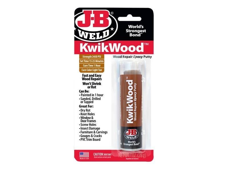 J-B Weld Kwikwood™ Epoxy Putty 57G 8257UK - Image 1