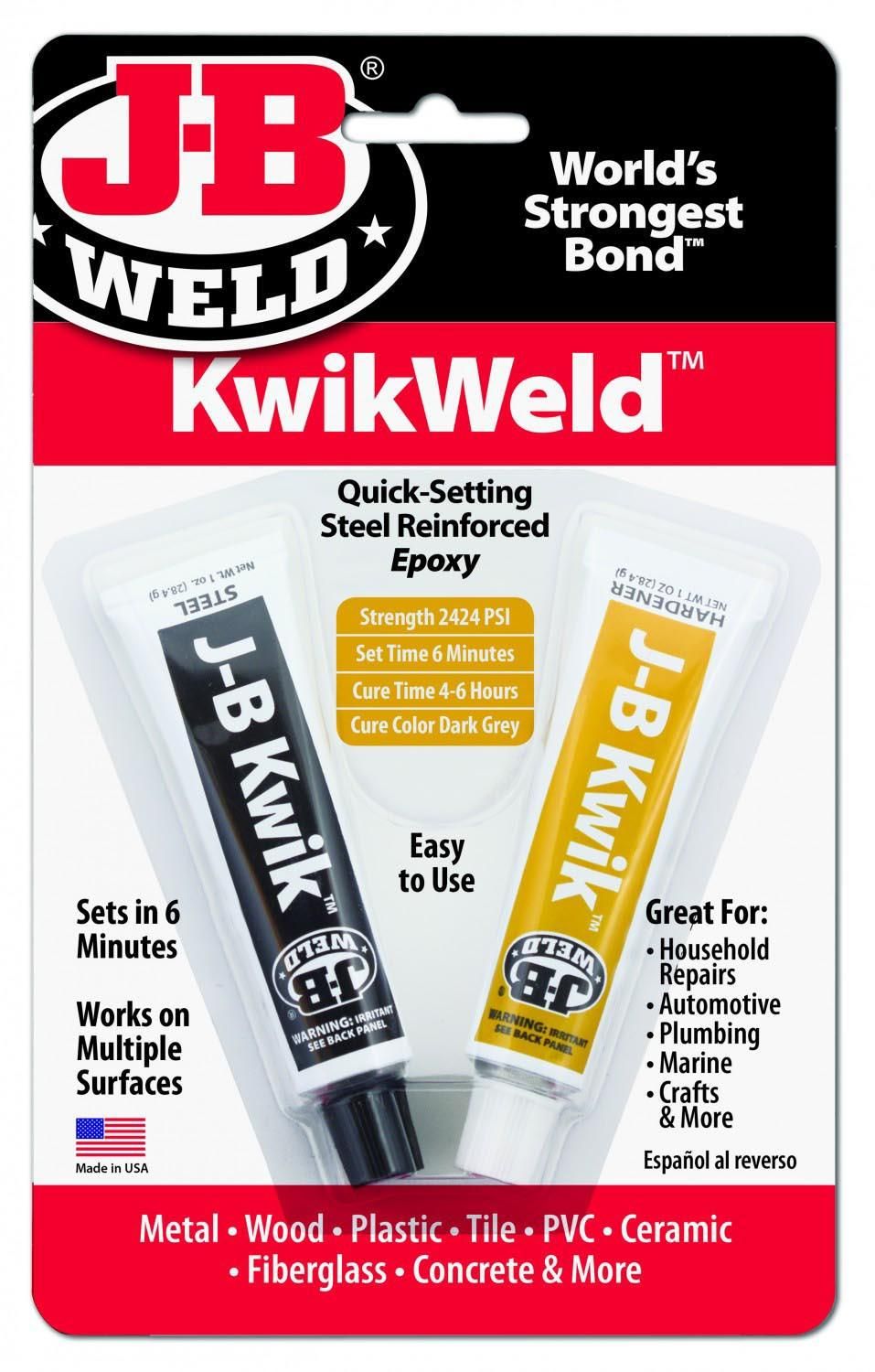 J-B Weld Kwikweld™ Epoxy Adhesive 2 X 30Ml 8276UK - Image 1