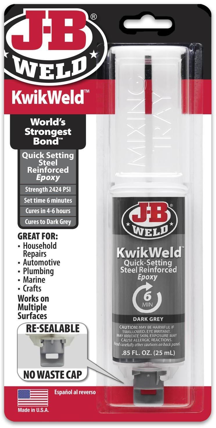 J-B Weld Kwikweld™ Epoxy Syringe 25Ml 50176UK - Image 1