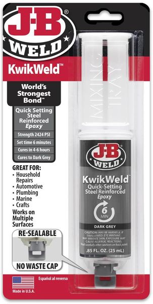 J-B Weld Kwikweld™ Epoxy Syringe 25Ml 50176UK