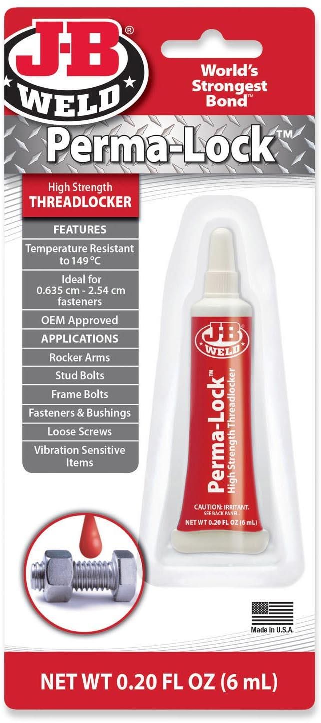 J-B Weld Perma-Lock High High Strength Threadlocker 6Ml 27106UK - Image 1
