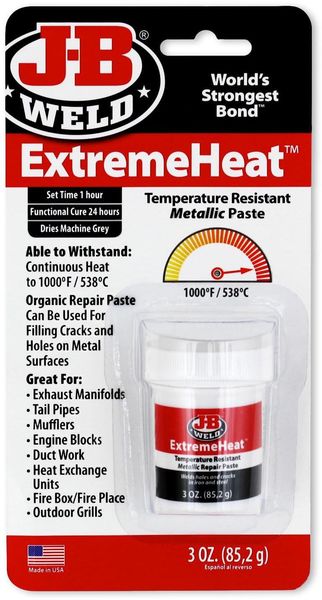 J-B Weld Extremeheat™ Putty 85G 37901UK