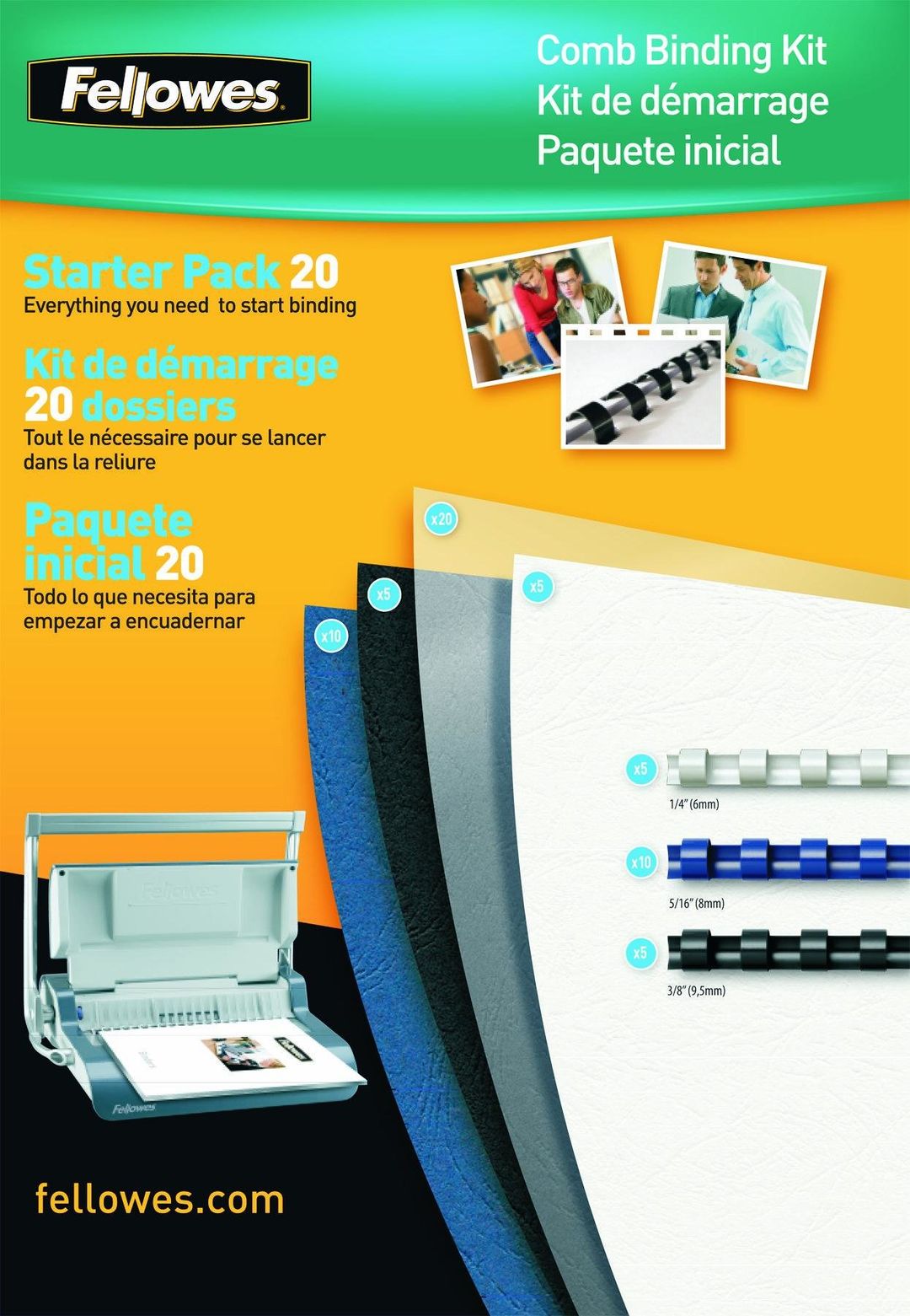 Fellowes 5371801 binding kit - Image 1