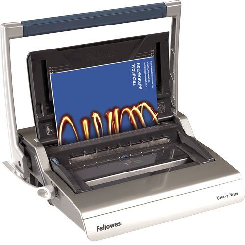 Fellowes Galaxy Wire 130 sheets Grey - Image 1