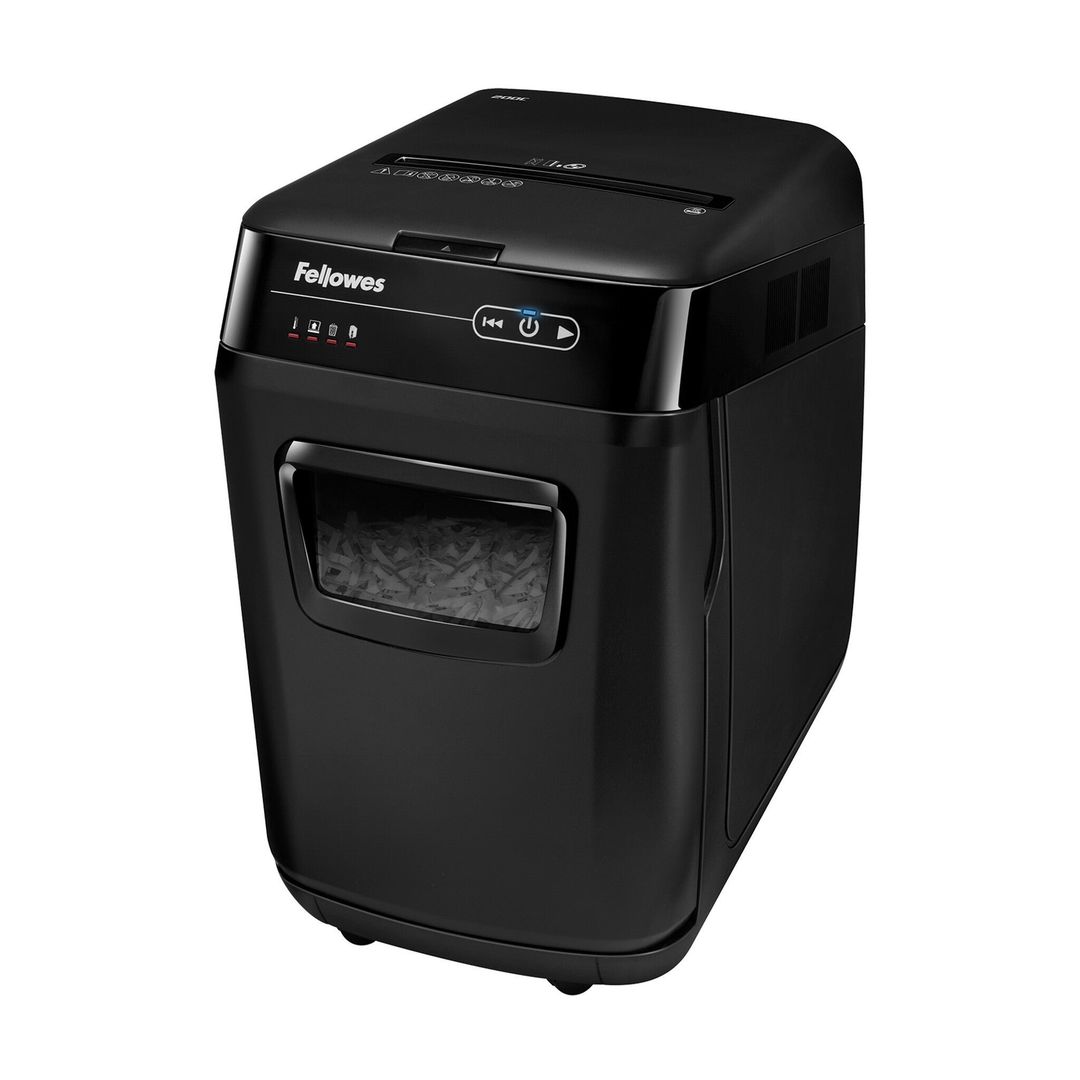 FELLOWES AutoMax 200C Cross Cut Paper Shredder - Image 1