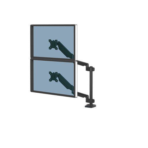 FELLOWES Platinum Series Dual Arm Full Motion 27" Monitor Desk Mount - Image 1