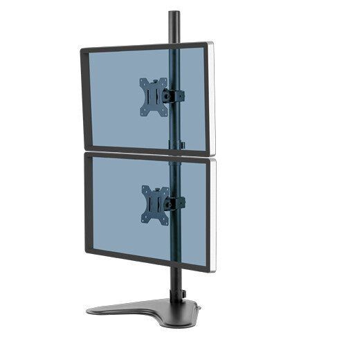 FELLOWES Seasa Dual Arm Full Motion 32" Monitor Stand - Black - Image 1