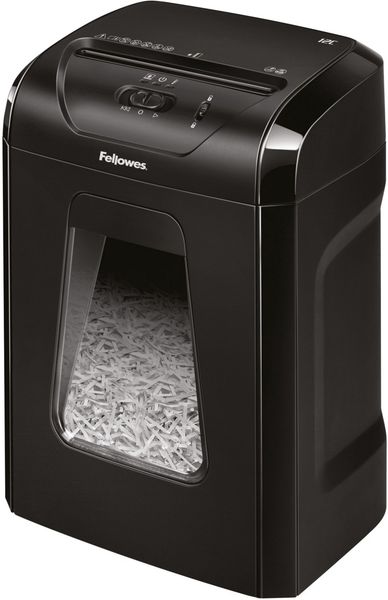 Fellowes Powershred 12C Cross-Cut Shredder paper shredder Cross shredding 22.5 cm Black