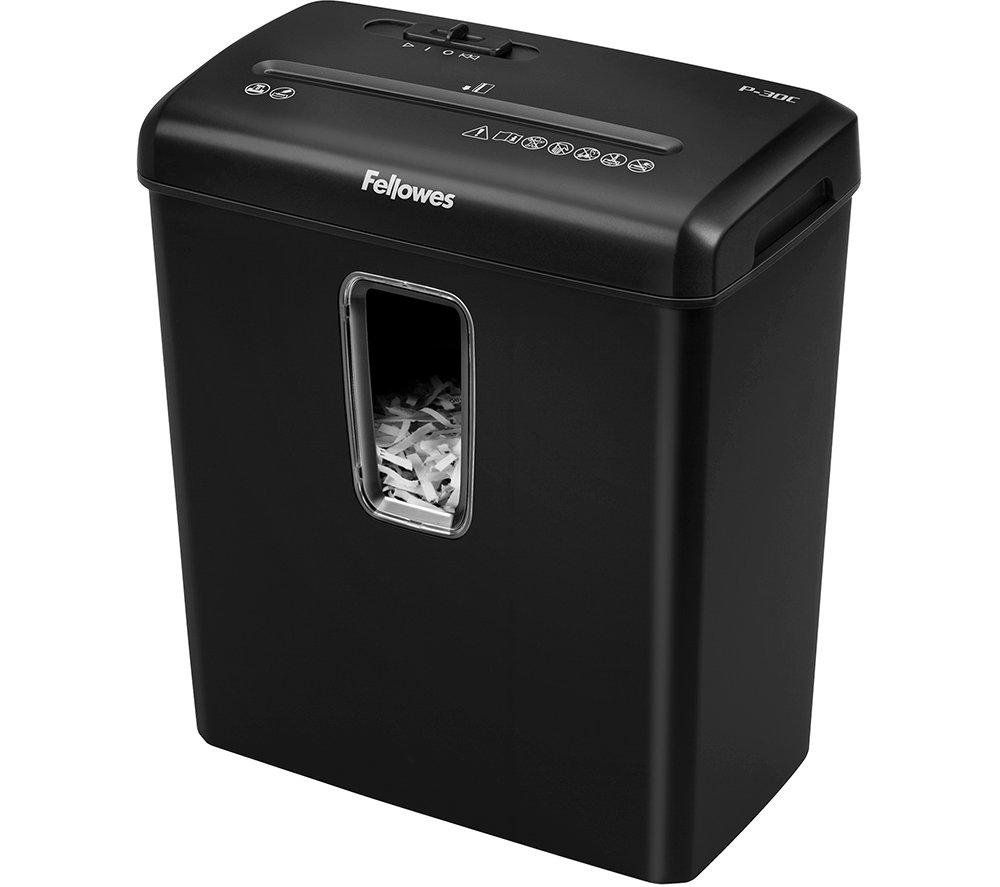 FELLOWES Powershred P-30C Cross Cut Paper Shredder - Image 1