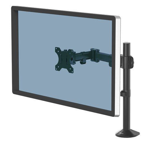 FELLOWES Reflex Single Arm Tilt & Swivel 32" Monitor Desk Mount - Image 1