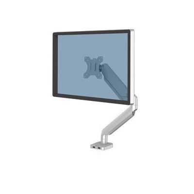 FELLOWES Platinum Series Single Arm Tilt & Swivel 27" to 40" Monitor Desk Mount