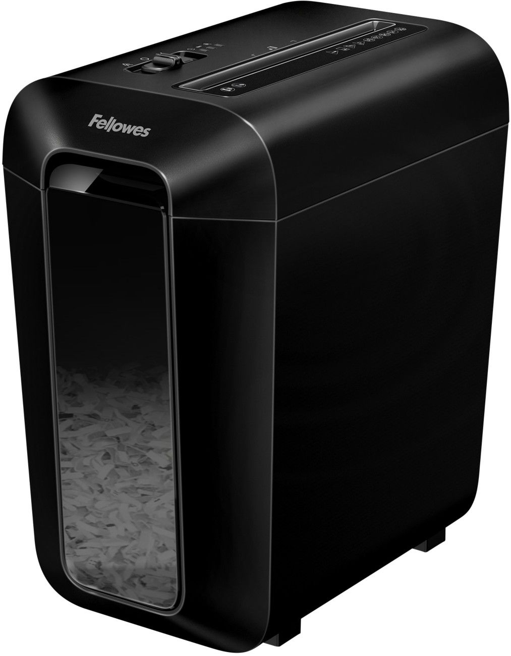 FELLOWES Powershred LX65 Cross Cut Paper Shredder - Black - Image 1