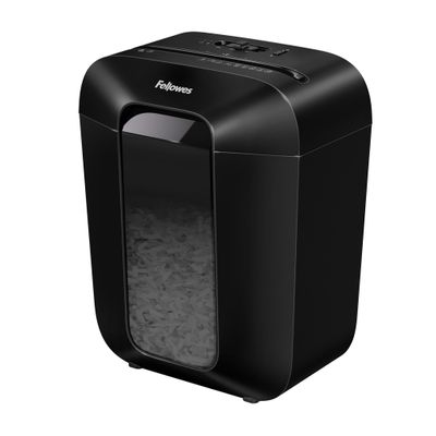 FELLOWES Powershred LX50 Cross Cut Paper Shredder - Black