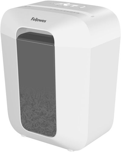 FELLOWES Powershred LX50 Cross Cut Paper Shredder - White