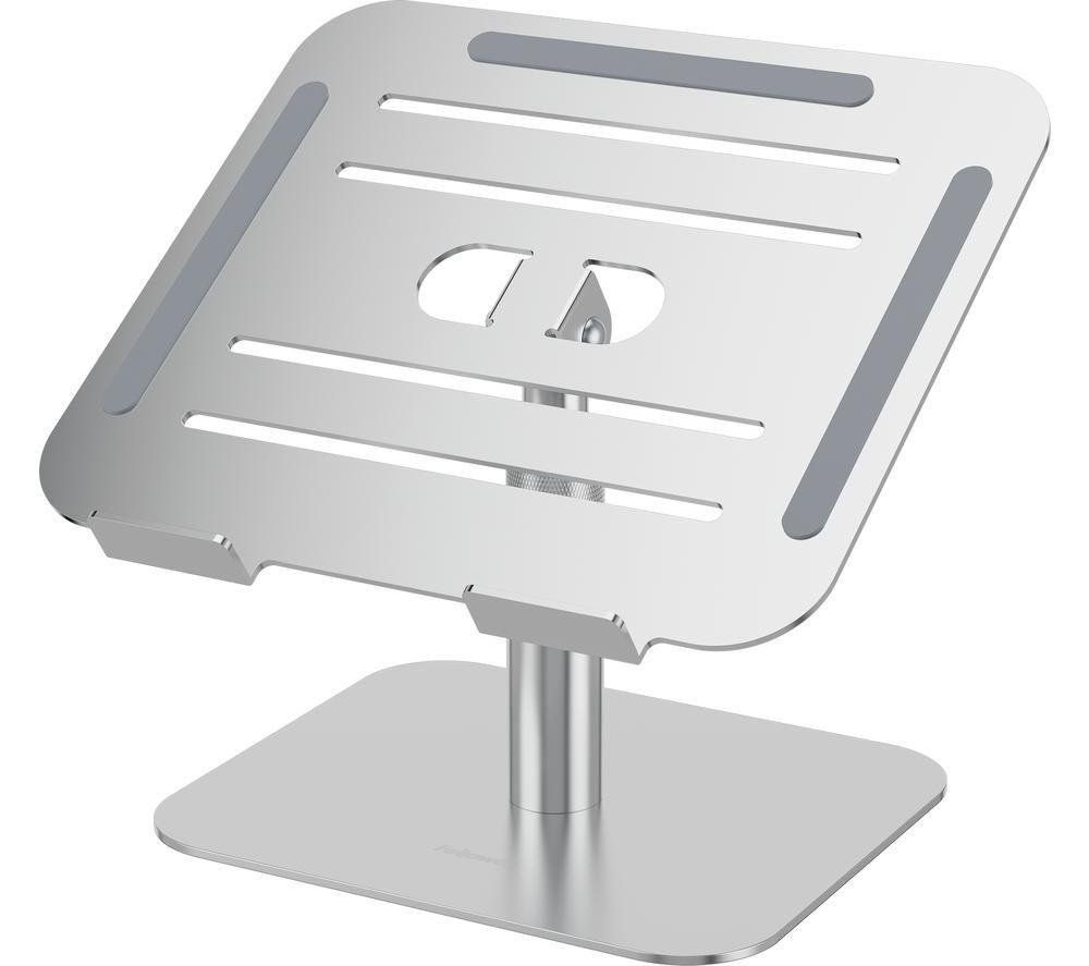 Fellowes Alumia Desk Based Laptop Stand Silver 100138880 - Image 1
