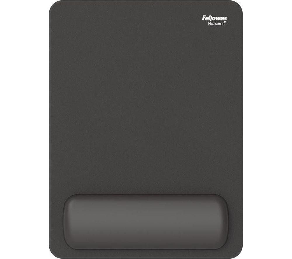 Fellowes Breyta XL Mouse Pad Wrist Rest Black 100142560 - Image 1