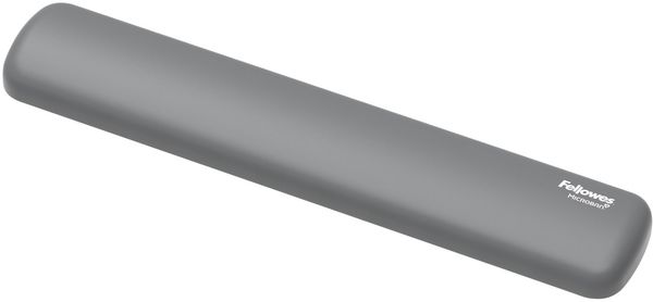 FELLOWES Breyta Keyboard Wrist Rest - Grey, Silver/Grey