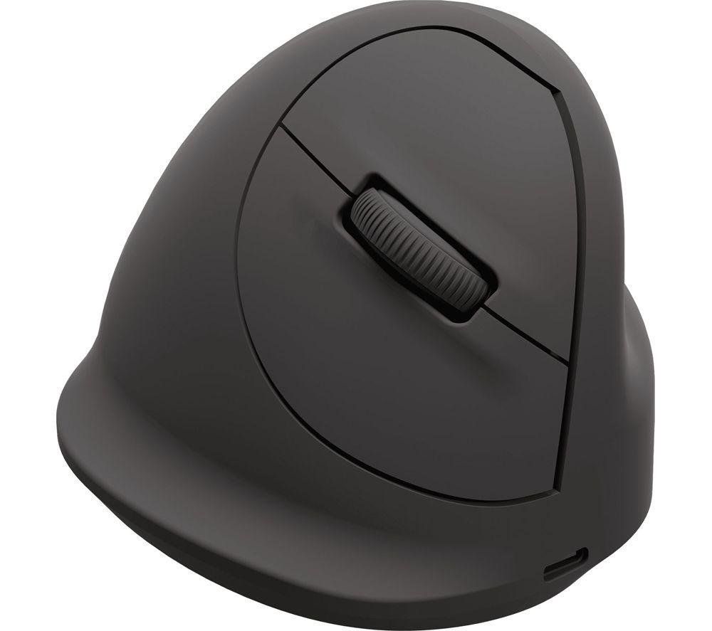 Fellowes Breyta Plus+ Vertical Ergonomic Optical Mouse - Black, Large, Right-Handed, Black - Image 1