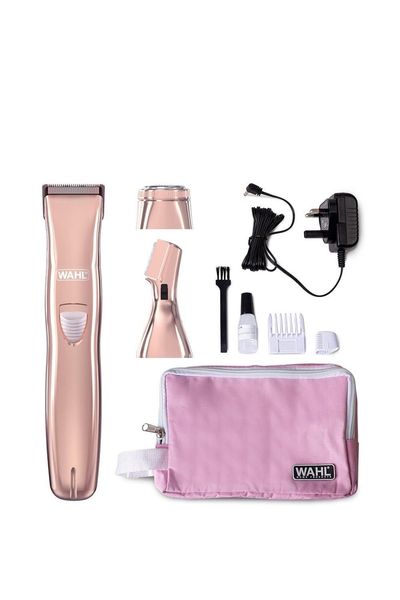 WAHL 9865-4017 Face & Body Hair Removal Kit - Rose Gold, Pink,Gold