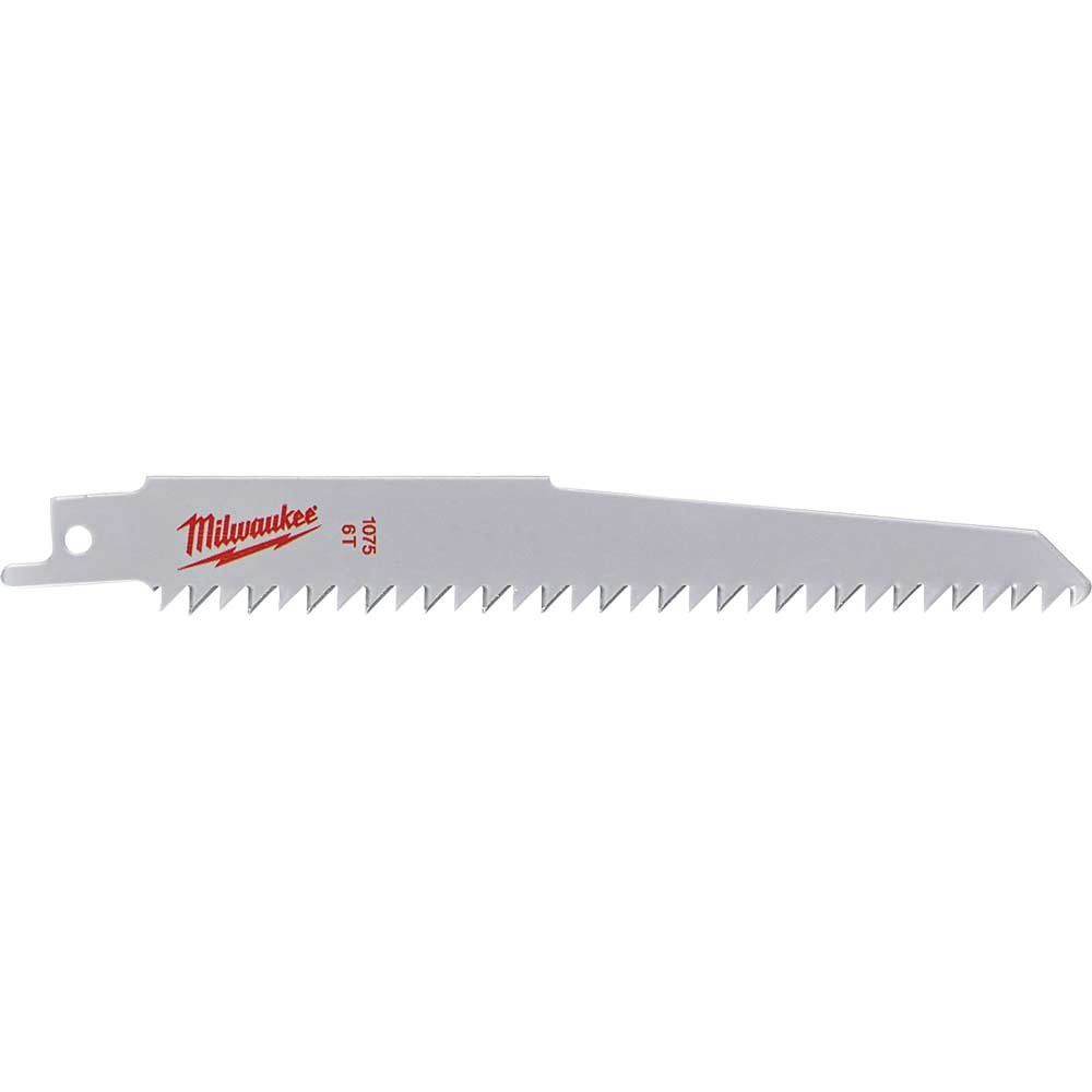 Milwaukee S644D Wood and Plastic Saw Blades 150mm Pack of 3 - Image 1