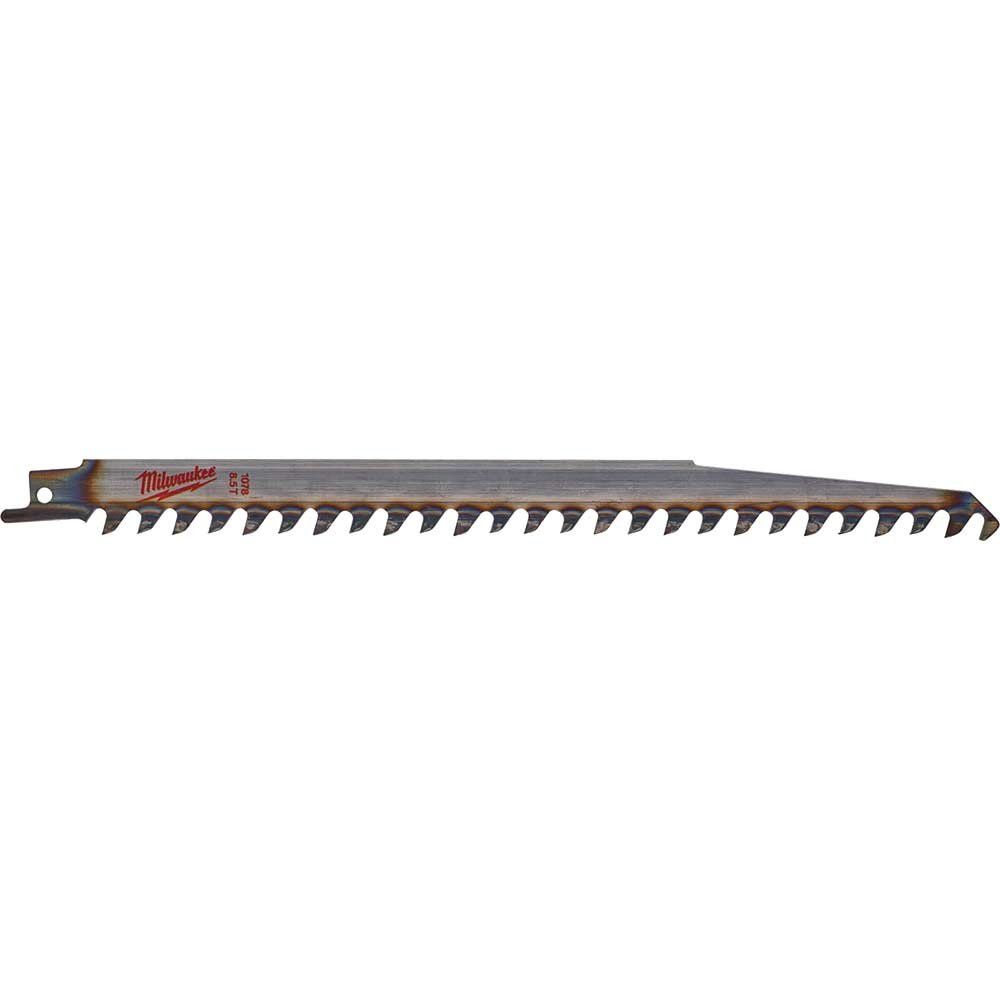 Milwaukee S1542K Wood and Plastic Saw Blades 240mm Pack of 3 - Image 1