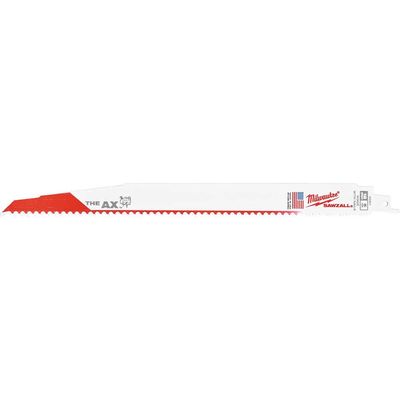 Milwaukee Heavy Duty AX Demolition Reciprocating Sabre Saw Blades 300mm Pack of 25
